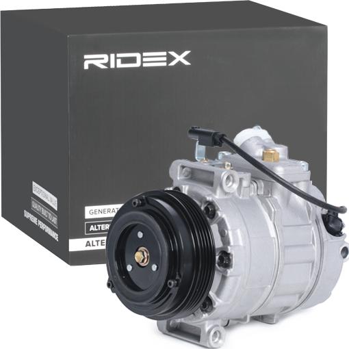 RIDEX 447K0195 - Compressor, air conditioning car-mod.net