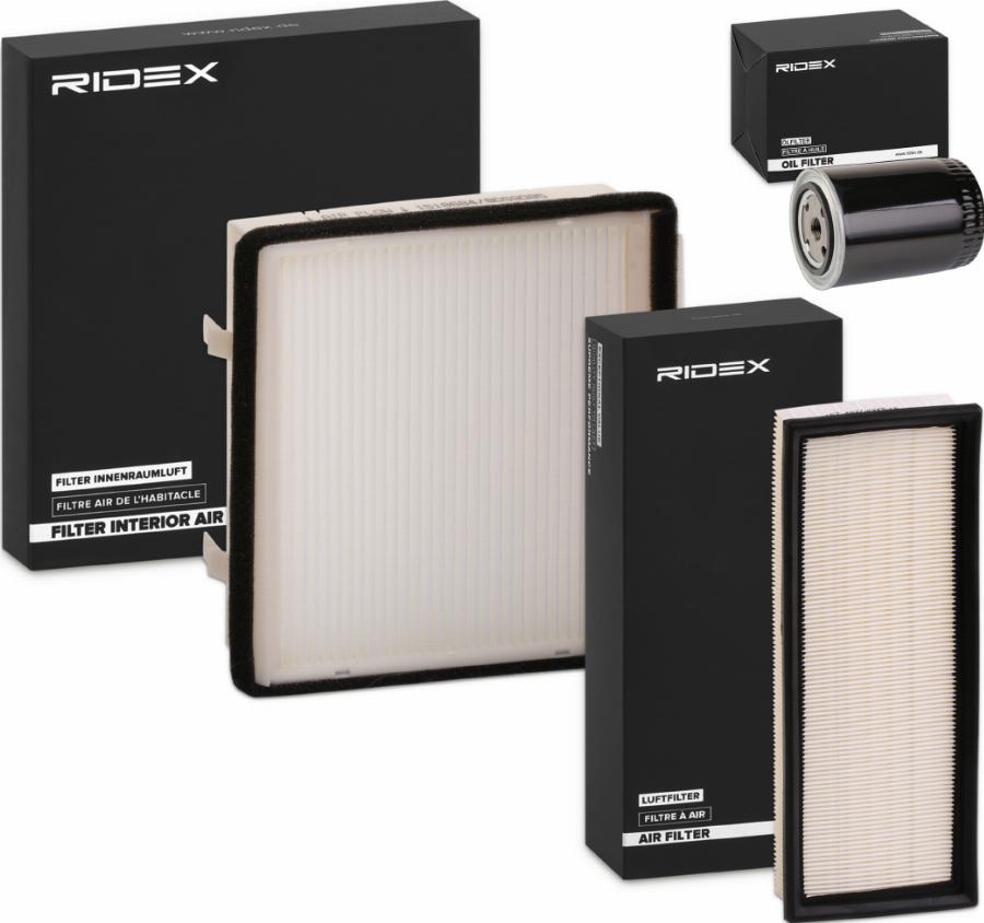 RIDEX 4055F19953 - Filter Set car-mod.net