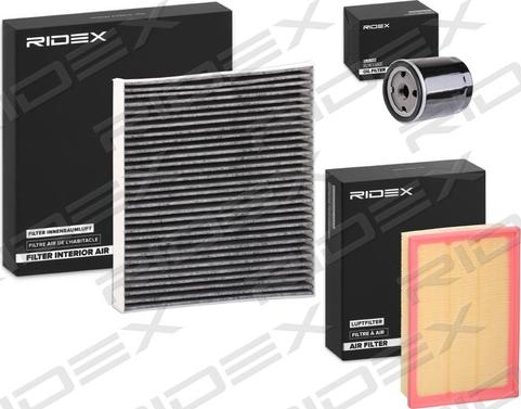 RIDEX 4055F19939 - Filter Set car-mod.net