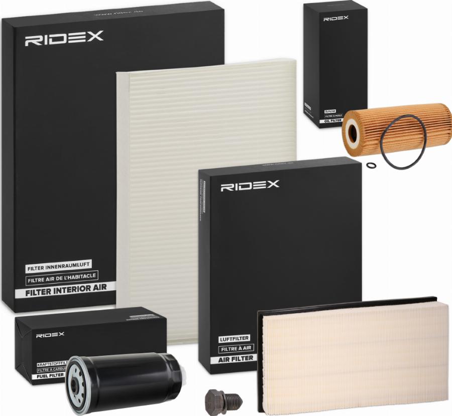 RIDEX 4055F15290 - Filter Set car-mod.net