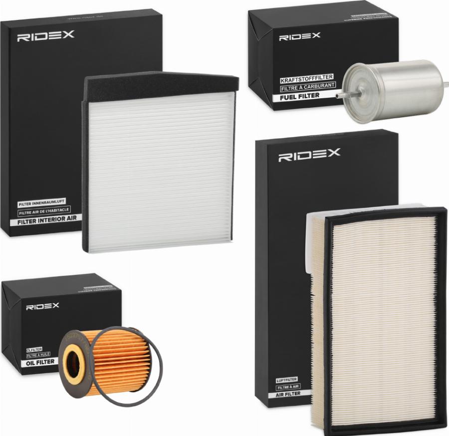 RIDEX 4055F11874 - Filter Set car-mod.net