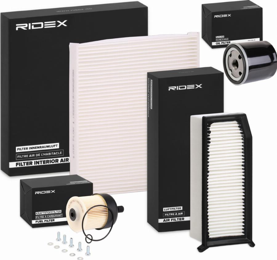 RIDEX 4055F12398 - Filter Set car-mod.net