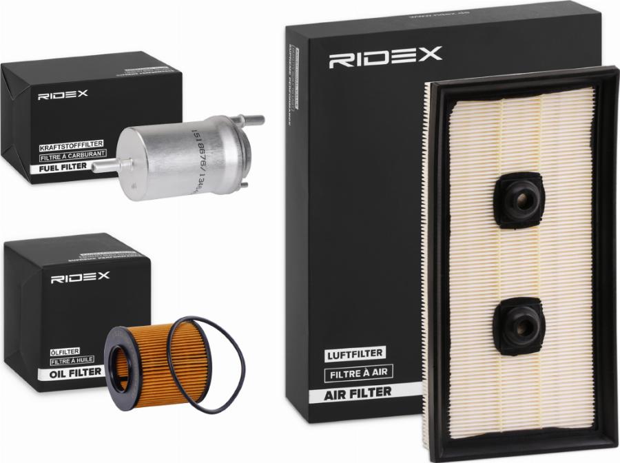RIDEX 4055F8407 - Filter Set car-mod.net