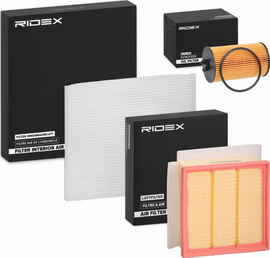 RIDEX 4055F3483 - Filter Set car-mod.net