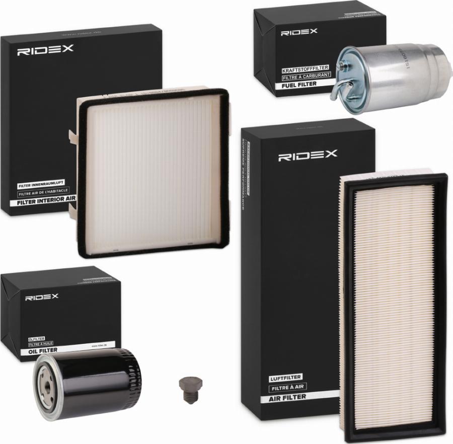 RIDEX 4055F31676 - Filter Set car-mod.net