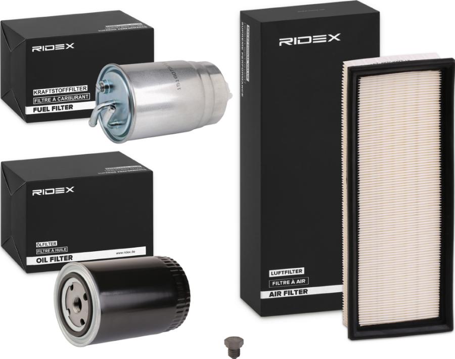 RIDEX 4055F24390 - Filter Set car-mod.net