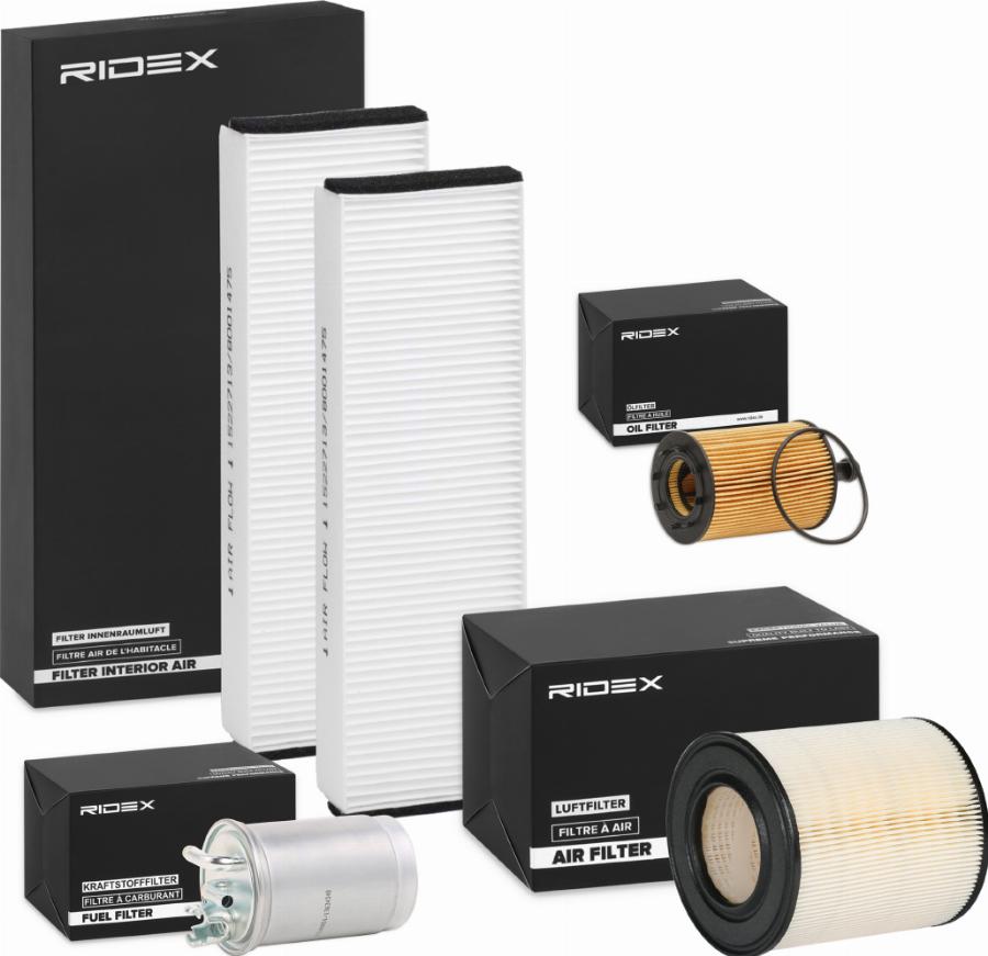 RIDEX 4055F25052 - Filter Set car-mod.net