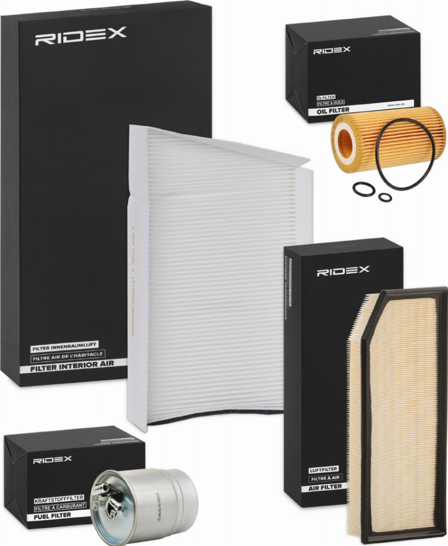 RIDEX 4055F26198 - Filter Set car-mod.net