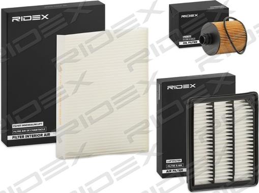 RIDEX 4055F20417 - Filter Set car-mod.net