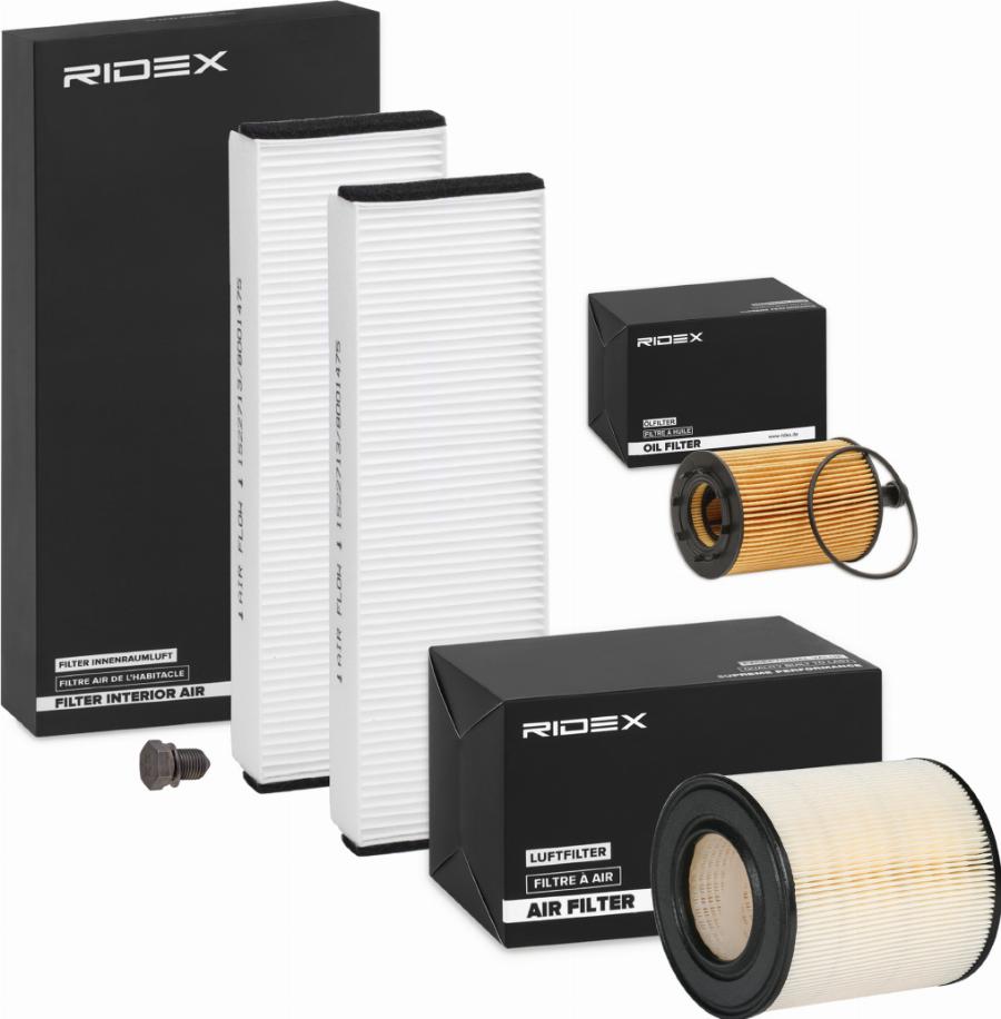 RIDEX 4055F20637 - Filter Set car-mod.net