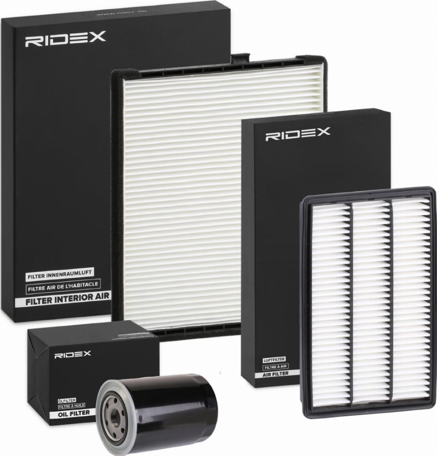RIDEX 4055F20384 - Filter Set car-mod.net