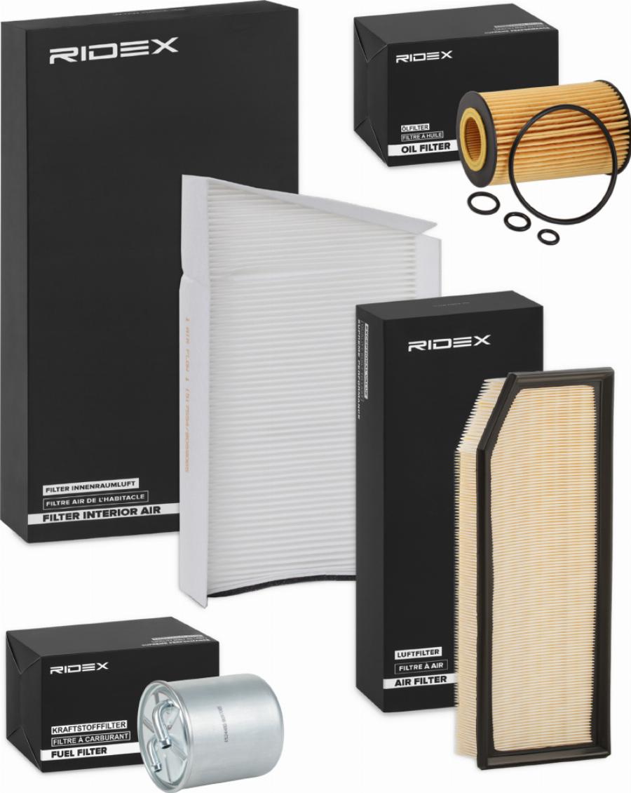 RIDEX 4055F28495 - Filter Set car-mod.net