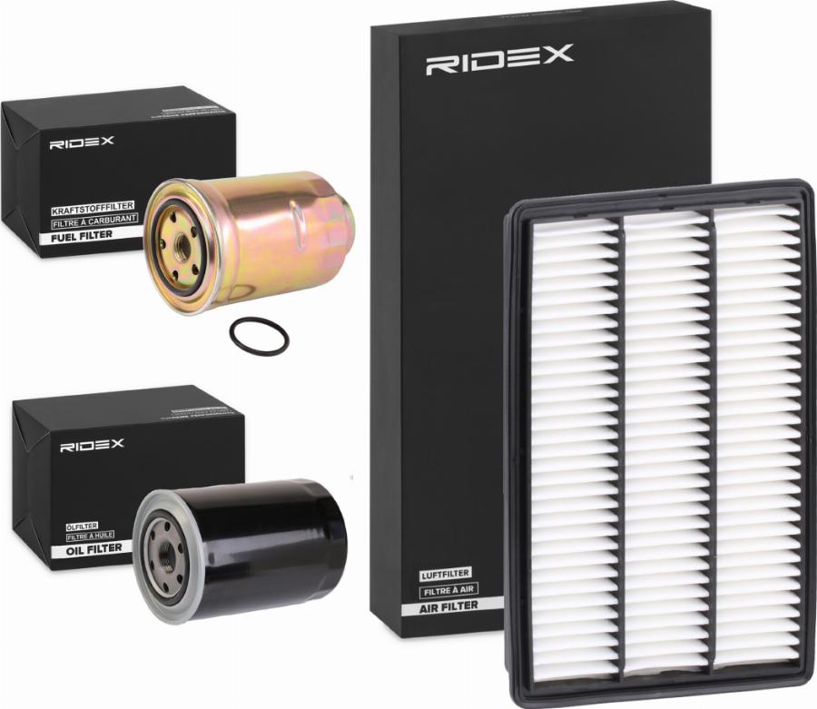 RIDEX 4055F23444 - Filter Set car-mod.net