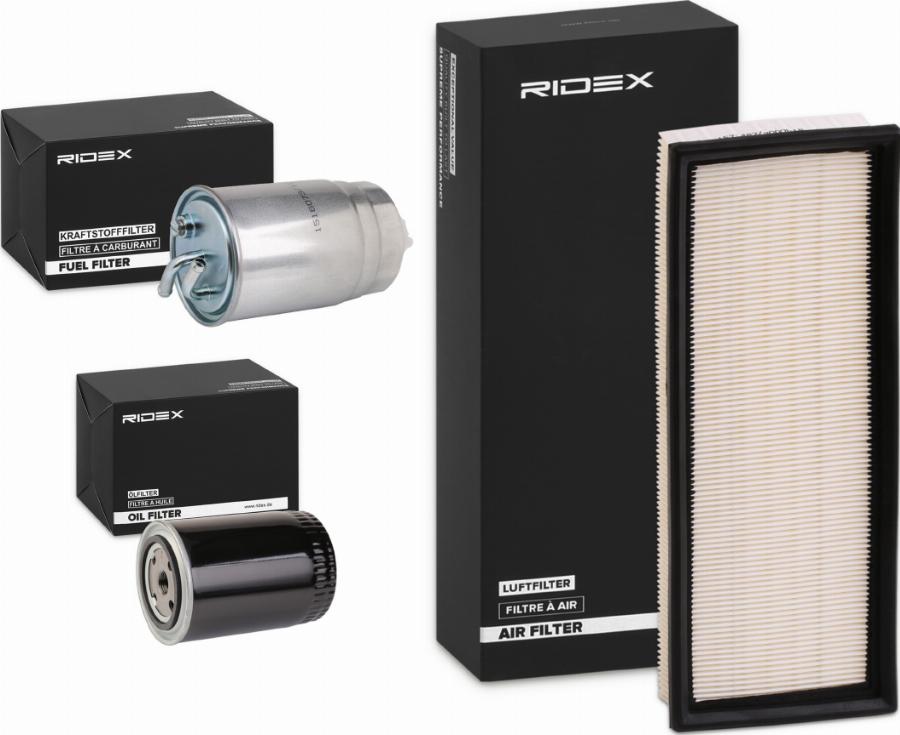RIDEX 4055F22989 - Filter Set car-mod.net