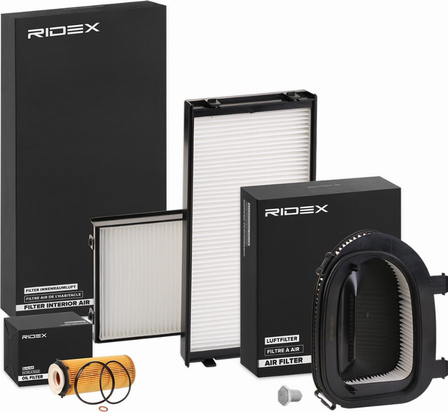 RIDEX 4055F22204 - Filter Set car-mod.net