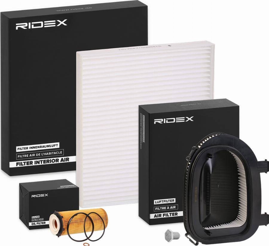 RIDEX 4055F22210 - Filter Set car-mod.net