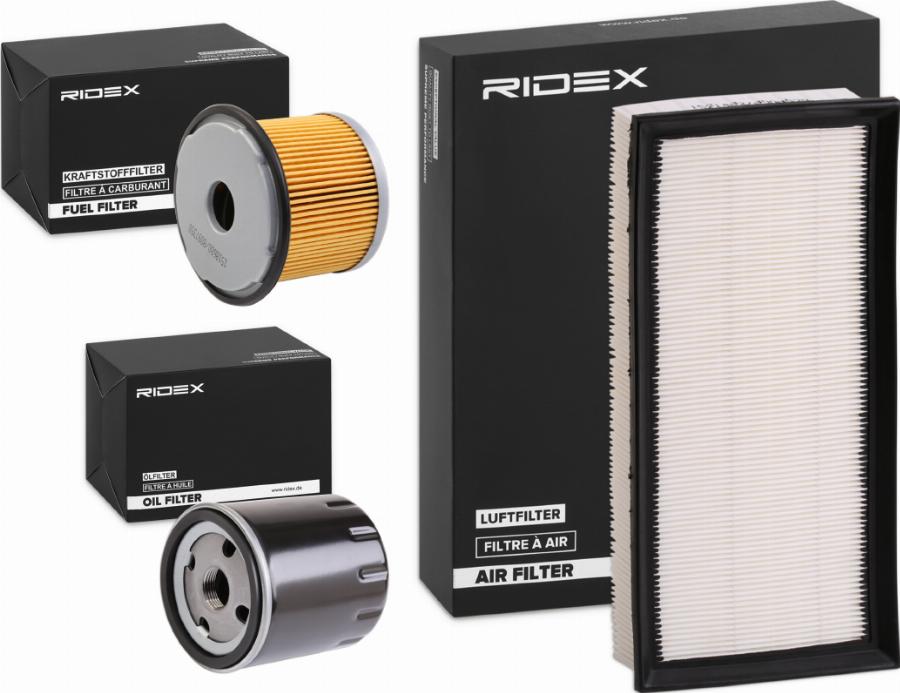 RIDEX 4055F22705 - Filter Set car-mod.net