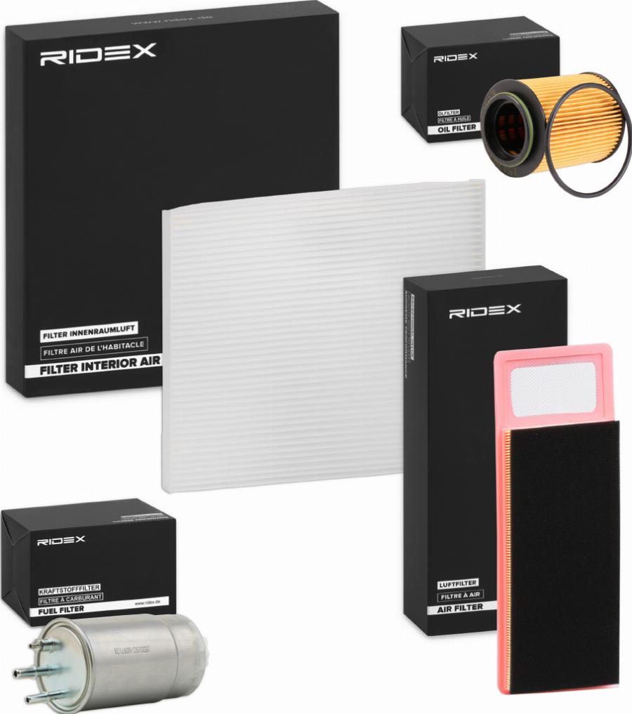 RIDEX 4055F27696 - Filter Set car-mod.net