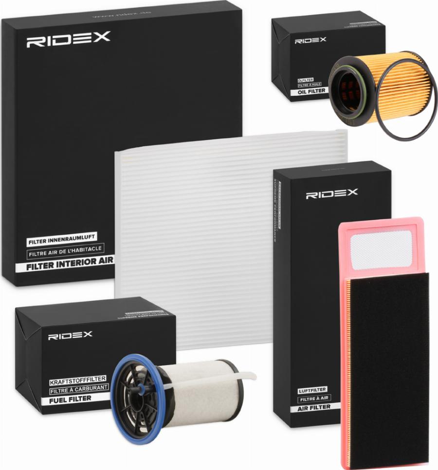 RIDEX 4055F27698 - Filter Set car-mod.net