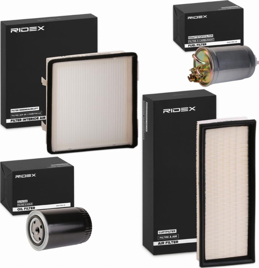 RIDEX 4055F27851 - Filter Set car-mod.net