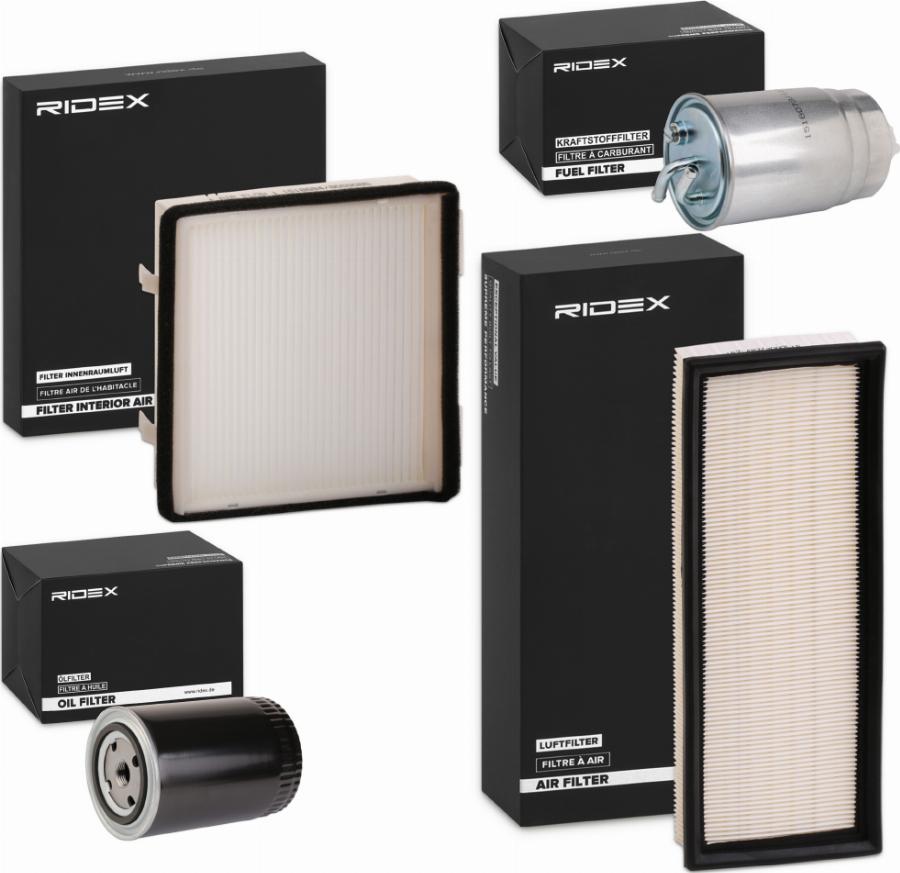 RIDEX 4055F27852 - Filter Set car-mod.net
