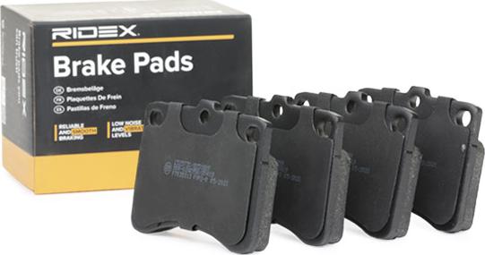 RIDEX 402B0926 - Brake Pad Set, disc brake car-mod.net