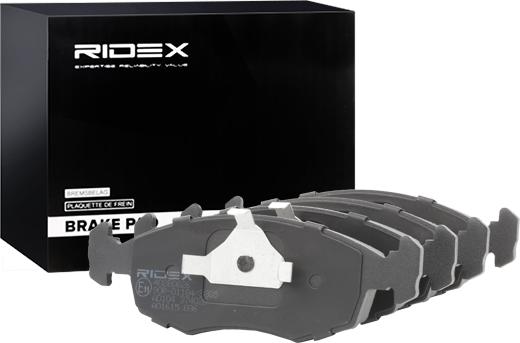 RIDEX 402B0626 - Brake Pad Set, disc brake car-mod.net
