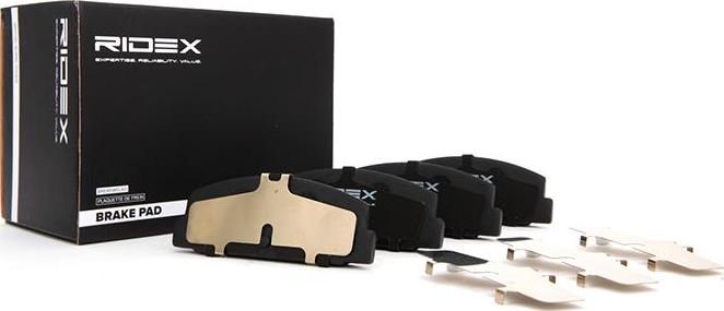RIDEX 402B0030 - Brake Pad Set, disc brake car-mod.net