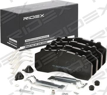 RIDEX 402B0756 - Brake Pad Set, disc brake car-mod.net