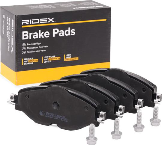 RIDEX 402B1157 - Brake Pad Set, disc brake car-mod.net