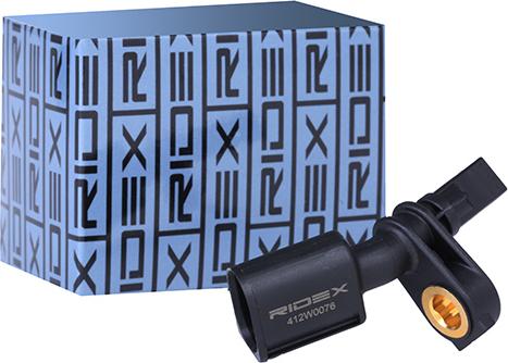 RIDEX 412W0076 - ABS sensor, wheel speed car-mod.net