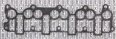 RIDEX 42G0056 - Gasket, intake manifold car-mod.net