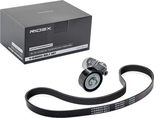 RIDEX 542R0463 - V-Ribbed Belt Set car-mod.net