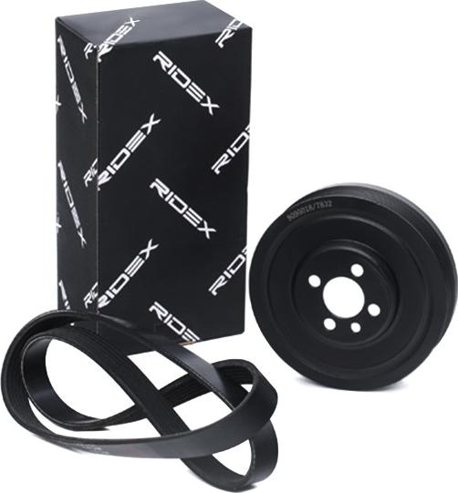 RIDEX 542R0575 - V-Ribbed Belt Set car-mod.net