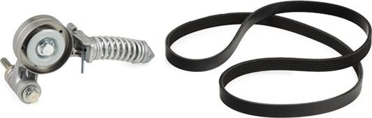 RIDEX 542R0116 - V-Ribbed Belt Set car-mod.net