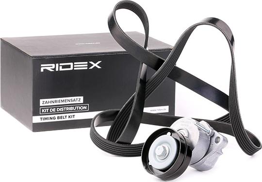 RIDEX 542R0188 - V-Ribbed Belt Set car-mod.net