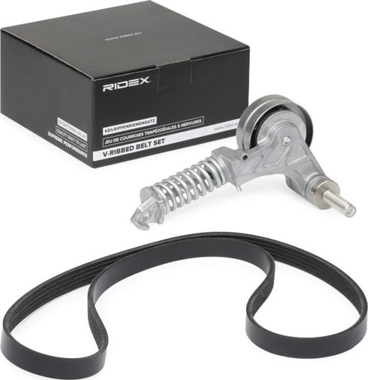 RIDEX 542R0173 - V-Ribbed Belt Set car-mod.net