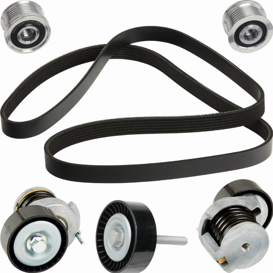 RIDEX 542R0838 - V-Ribbed Belt Set car-mod.net