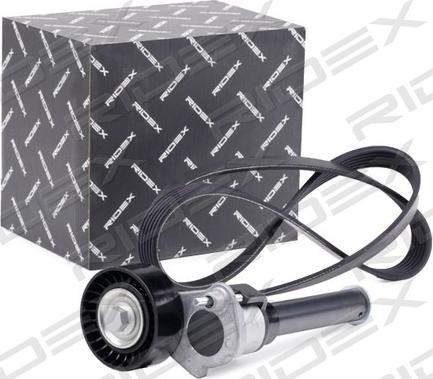 RIDEX 542R0390 - V-Ribbed Belt Set car-mod.net