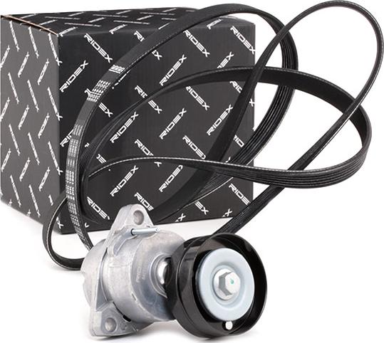 RIDEX 542R0376 - V-Ribbed Belt Set car-mod.net