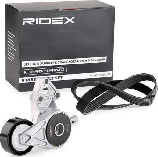 RIDEX 542R0238 - V-Ribbed Belt Set car-mod.net