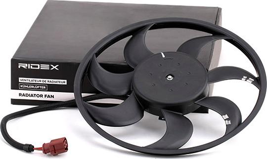 RIDEX 508R0124 - Fan, radiator car-mod.net
