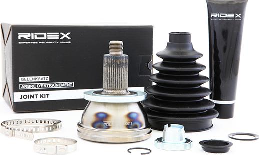 RIDEX 5J0012 - CV Joint Kit, drive shaft car-mod.net