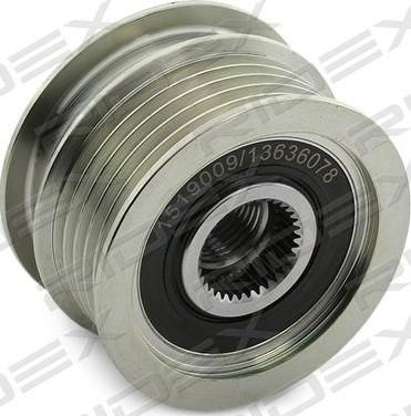 RIDEX 1390F0052 - Pulley, alternator, freewheel clutch car-mod.net