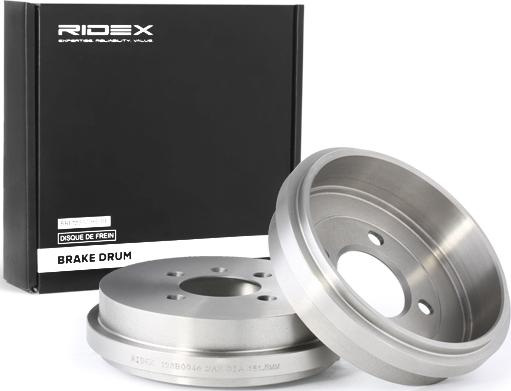 RIDEX 123B0046 - Brake Drum car-mod.net