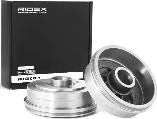RIDEX 123B0085 - Brake Drum car-mod.net