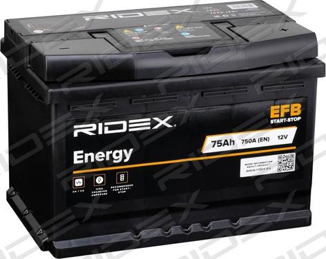 RIDEX 1S0017 - Starter Battery car-mod.net