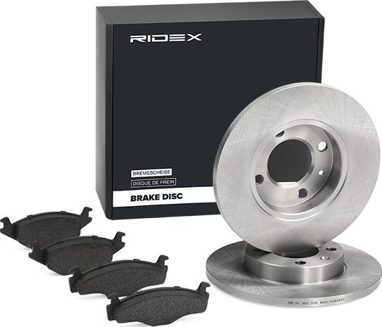 RIDEX 3405B0025 - Brake Set, disc brakes car-mod.net