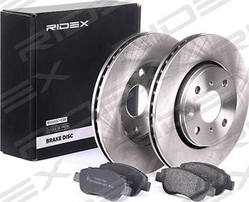 RIDEX 3405B0021 - Brake Set, disc brakes car-mod.net