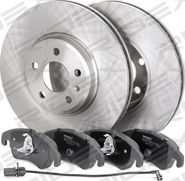 RIDEX 3405B0103 - Brake Set, disc brakes car-mod.net